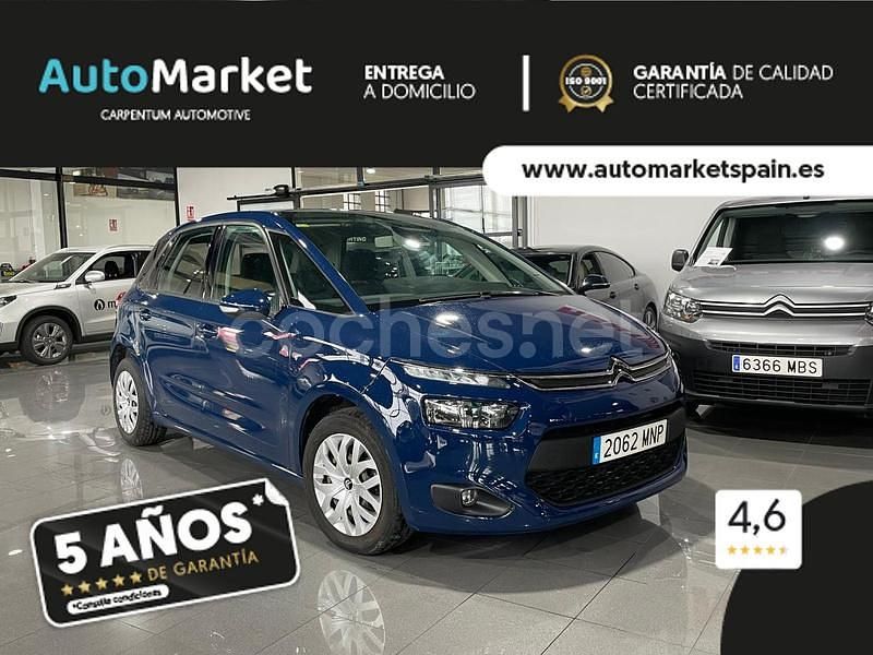 Azul Usado 2018 Citroën C4 Picasso Feel Monovolumen | 10.850 € (Precio justo) - Imagen 1/4