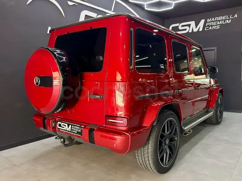 Usado Mercedes G63 AMG AMG 585 CV (430 kW) 2022 Rojo SUV