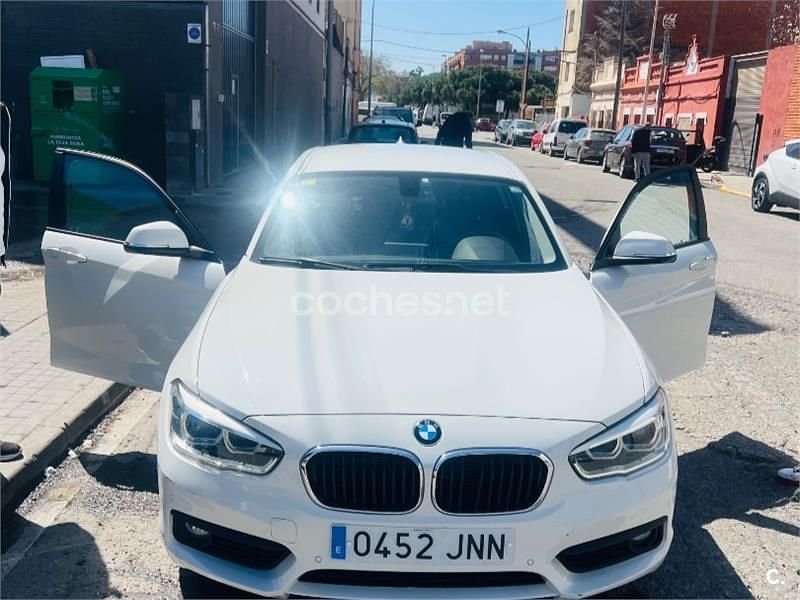 Usado BMW 116 116 CV (85 kW) 2016 Blanco Utilitario
