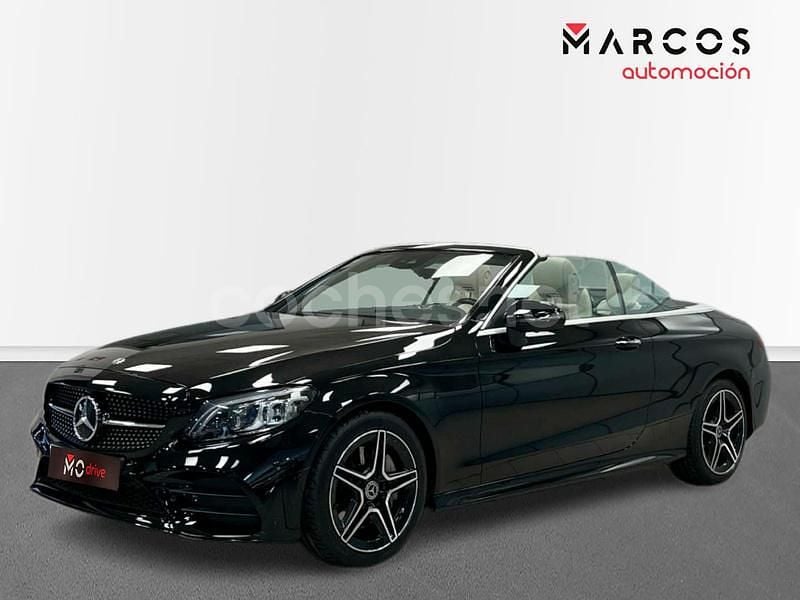 Negro (.) Usado 2020 Mercedes C300 Descapotable | 42.900 € (Precio justo) - Imagen 1/1