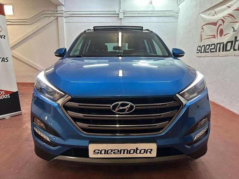 Usado Hyundai Tucson 115 CV (84 kW) 2016 Azul SUV