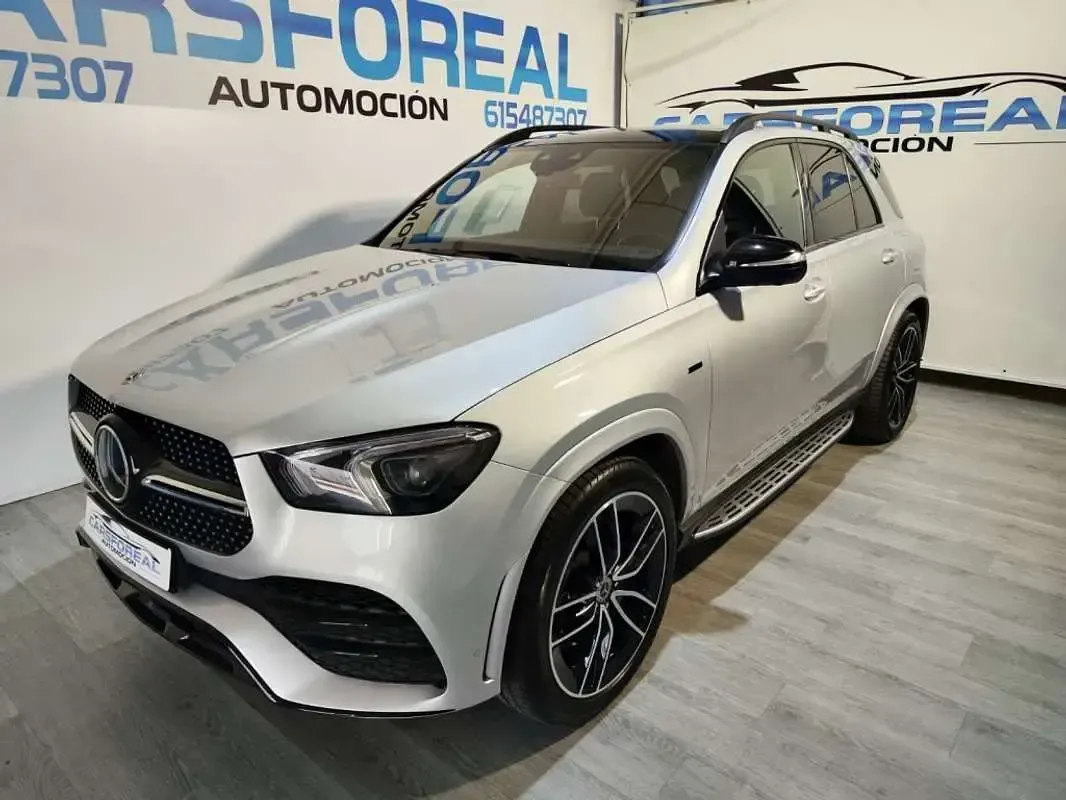 Usado Mercedes GLE350 321 CV (236 kW) 2021 Gris / plata SUV