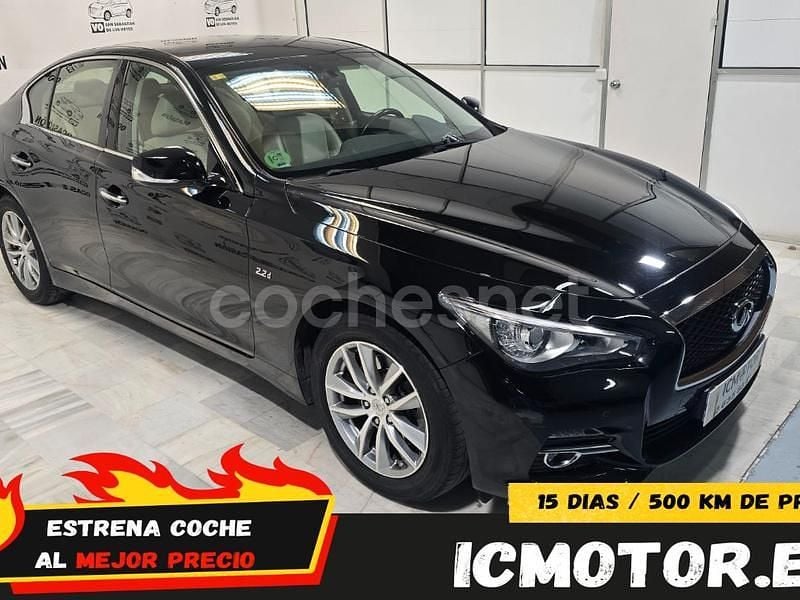 Usado Infiniti Q50 Premium 170 CV (125 kW) 2016 Azul Berlina