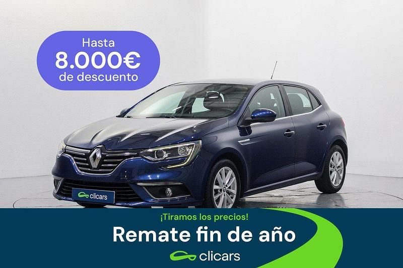 Azul Usado 2016 Renault Mégane III Zen | 10.490 € (Precio justo) - Imagen 1/4