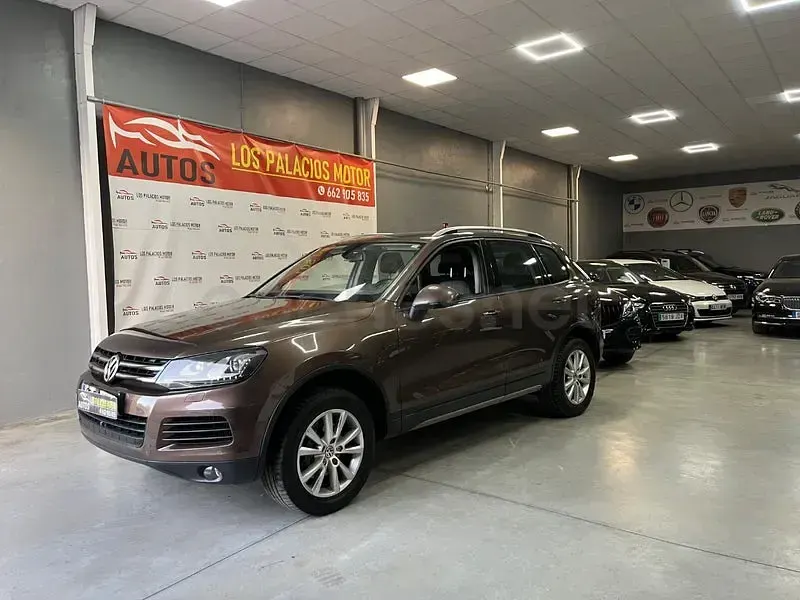 Usado VW Touareg Terrain Tech 245 CV (180 kW) 2014 Marrón SUV