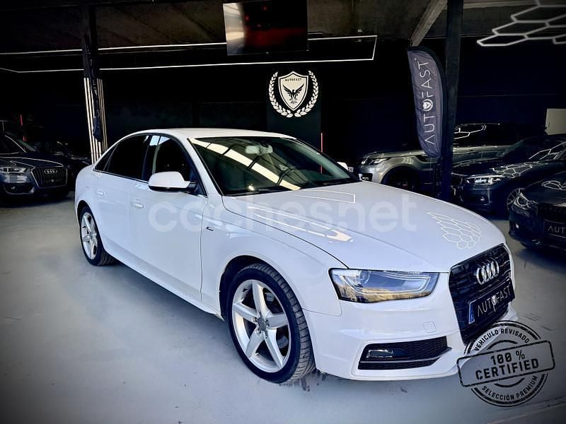 Usado Audi A4 S-Line 150 CV (110 kW) 2015 Blanco Berlina