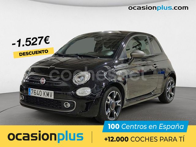 Negro Usado 2018 Fiat 500 S Utilitario | 10.200 € (Precio justo) - Imagen 1/4