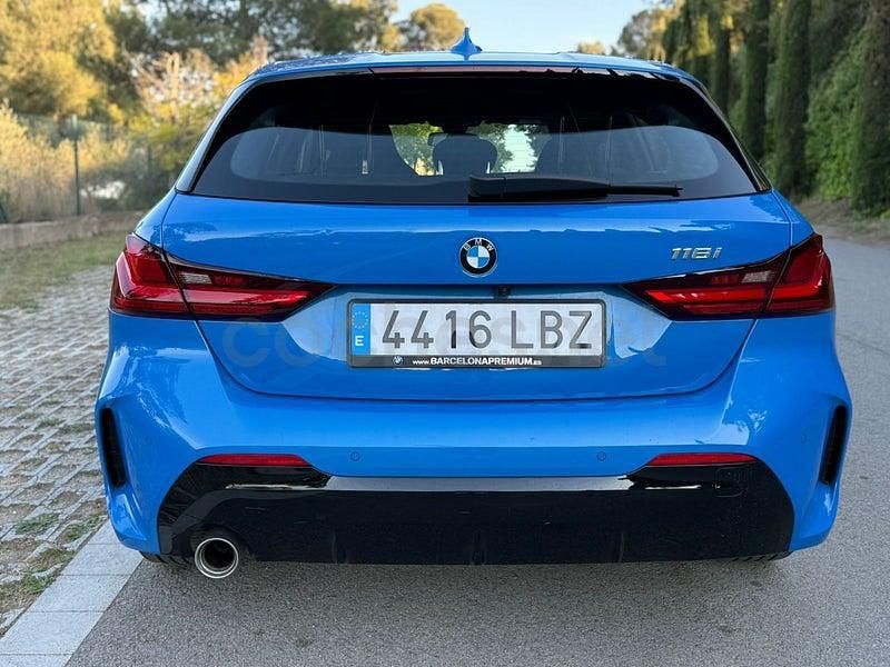 Usado BMW 118 136 CV (100 kW) 2019 Azul Utilitario