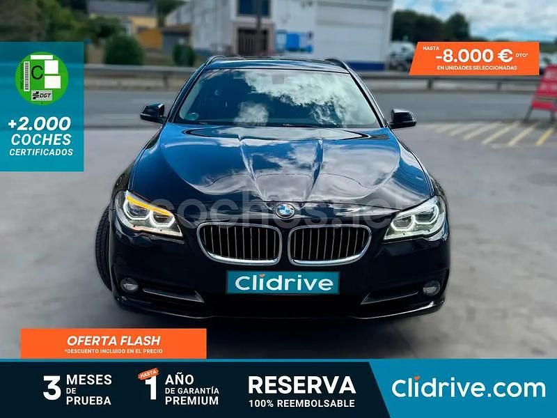 Negro Usado 2016 BMW 520 Familiar | 9490 € (Super precio) - Imagen 1/3