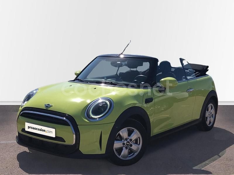 Amarillo Usado 2022 Mini Cooper Cabriolet Descapotable | 22.990 € (Precio justo) - Imagen 1/4
