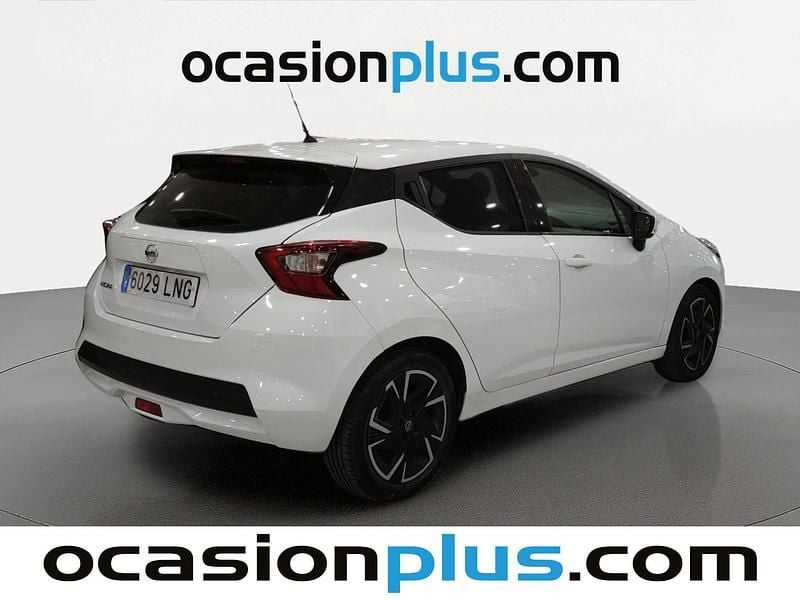 Usado Nissan Micra Acenta 92 CV (67 kW) 2021 Blanco Utilitario