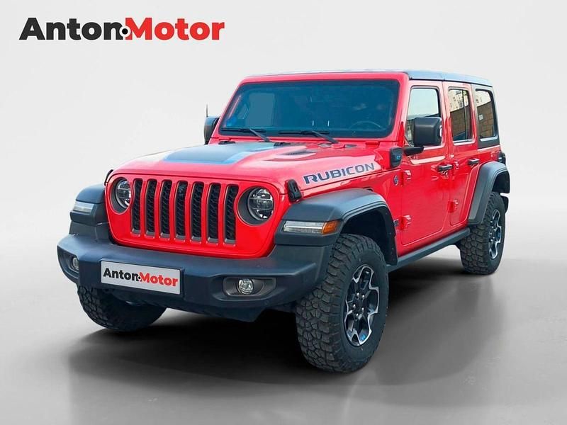 Rojo Usado 2021 Jeep Wrangler Rubicon SUV | 61.500 € (Un poco caro) - Imagen 1/4