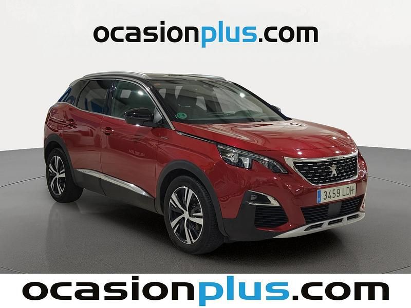 Usado Peugeot 3008 GT-line 130 CV (95 kW) 2019 Rojo SUV