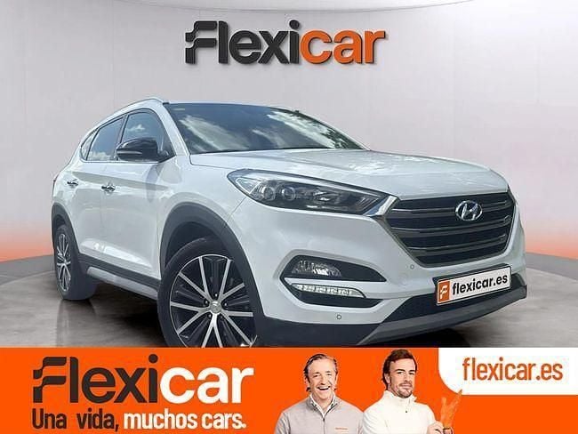 Blanco Usado 2018 Hyundai Tucson SUV | 17.490 € (Precio justo) - Imagen 1/4