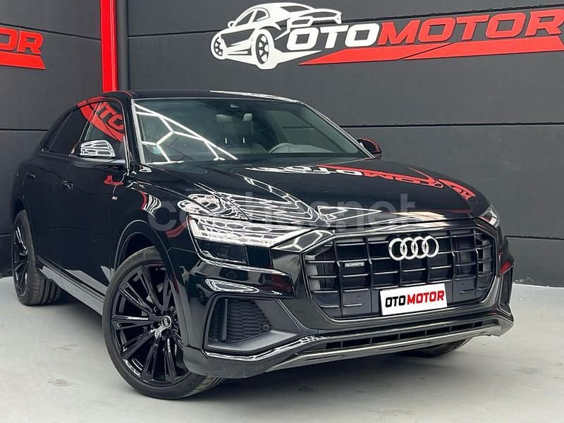 Negro Usado 2022 Audi Q8 S-Line SUV | 52.500 € (Precio justo) - Imagen 1/4