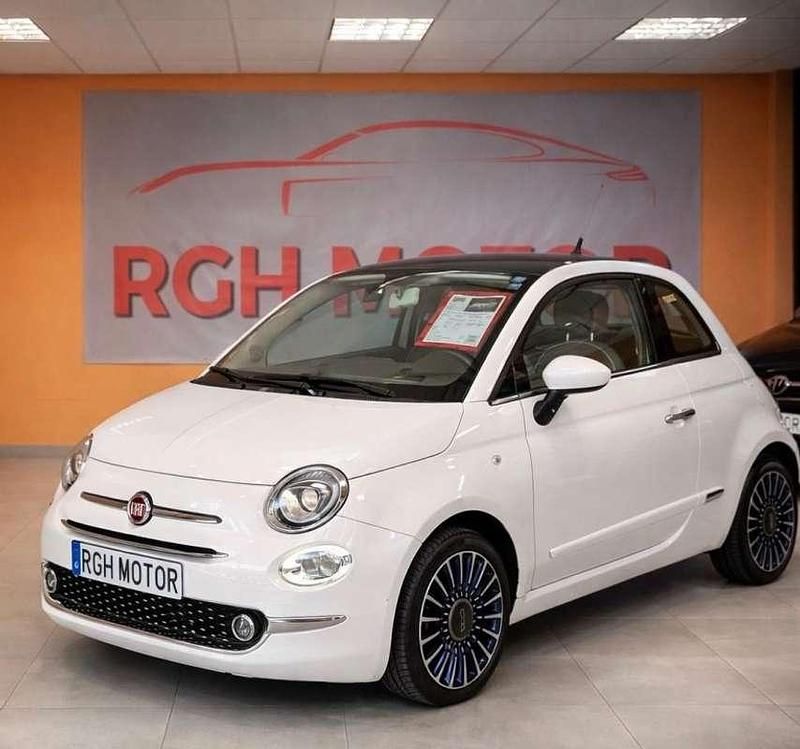 Usado Fiat 500 Lounge 69 CV (50 kW) 2017 Blanco Utilitario