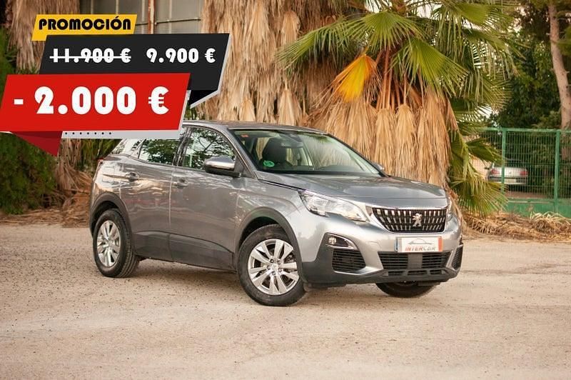 Usado Peugeot 3008 Active 130 CV (95 kW) 2017 Gris / plata SUV