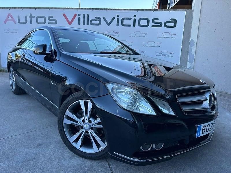 Usado Mercedes E200 184 CV (135 kW) 2010 Negro Coupe