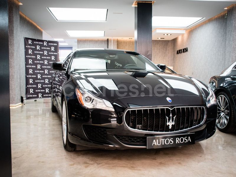 Negro Usado 2016 Maserati Quattroporte Berlina | 30.500 € (Buen precio) - Imagen 1/4