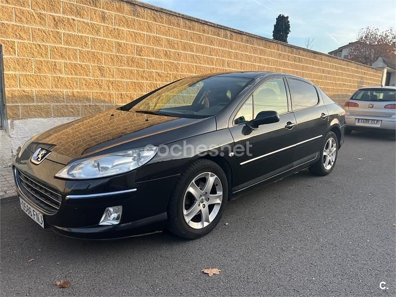 Usado Peugeot 407 Sport 136 CV (100 kW) 2007 Negro Berlina