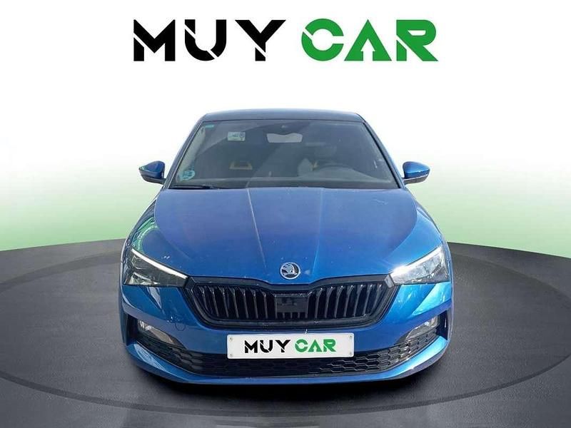 Usado Skoda Scala Sport 150 HP (110 kW) 2020 Azul Citadino