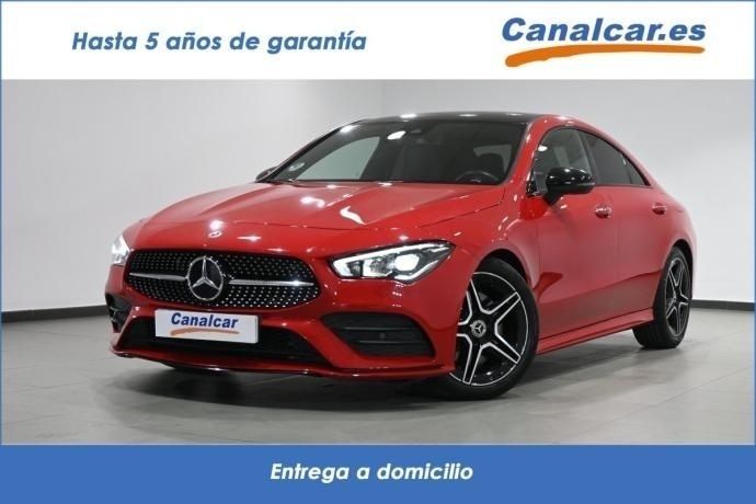 Rojo Usado 2019 Mercedes CLA200 Berlina | 27.591 € (Super precio) - Imagen 1/4