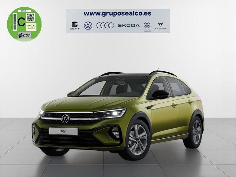Usado VW Taigo R-line 110 CV (80 kW) 2022 Verde SUV