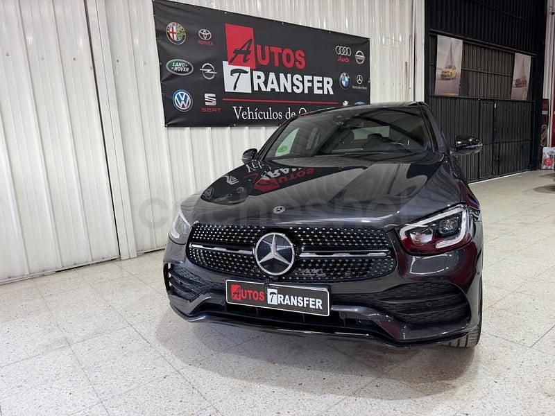 Usado Mercedes GLC220 194 CV (142 kW) 2020 Gris / plata Coupe