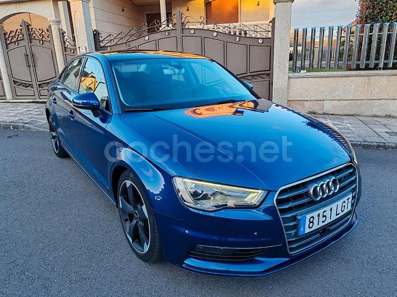 Azul Usado 2016 Audi A3 Sportback S-Line Berlina | 16.600 € (Precio justo) - Imagen 1/4