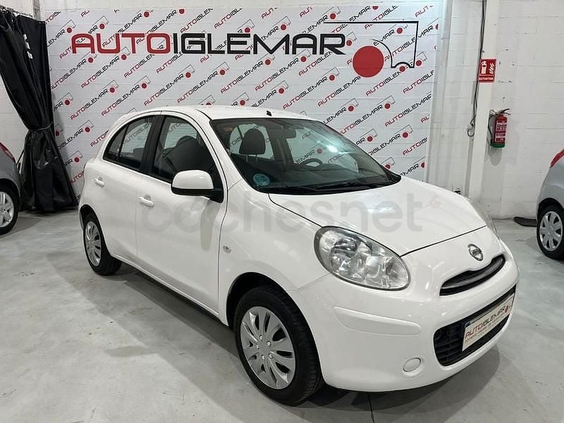 Usado Nissan Micra Acenta 80 CV (58 kW) 2013 Blanco Utilitario