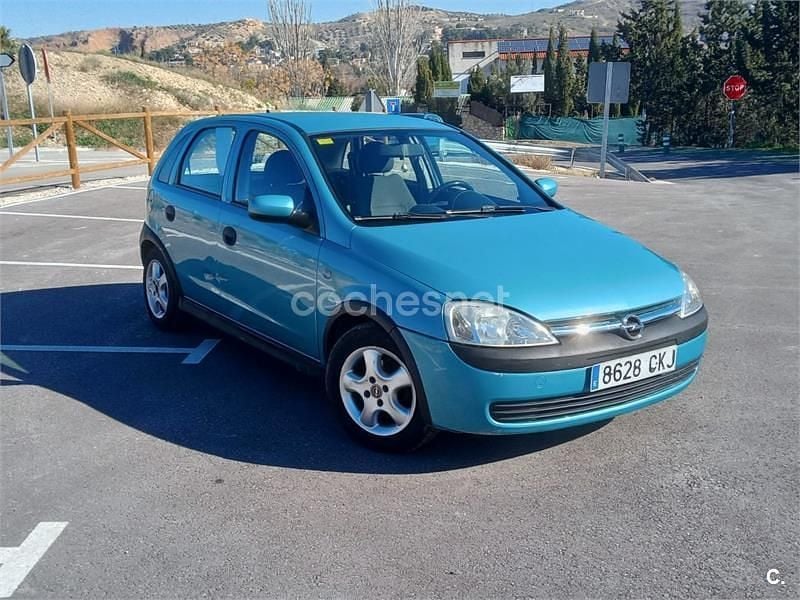 Usado Opel Corsa Edition 75 CV (55 kW) 2003 Azul Berlina