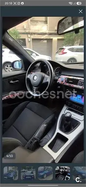 Usado BMW 320 150 CV (110 kW) 2006 Azul Berlina