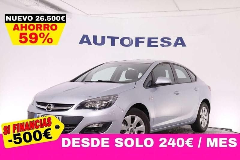 Gris Usado 2017 Opel Astra Elegance Berlina | 10.850 € (Buen precio) - Imagen 1/4