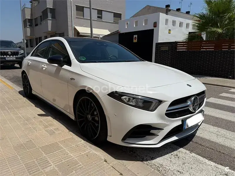 Usado Mercedes A35 AMG 306 CV (225 kW) 2022 Blanco Berlina