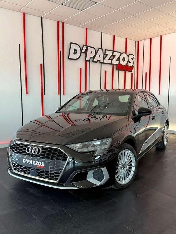 Usado Audi A3 Sportback Advanced 150 CV (110 kW) 2020 Negro Utilitario