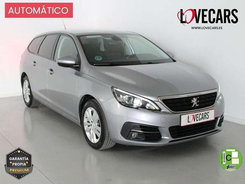 Plateado Usado 2021 Peugeot 308 Active Familiar | 13.700 € (Precio justo) - Imagen 1/3