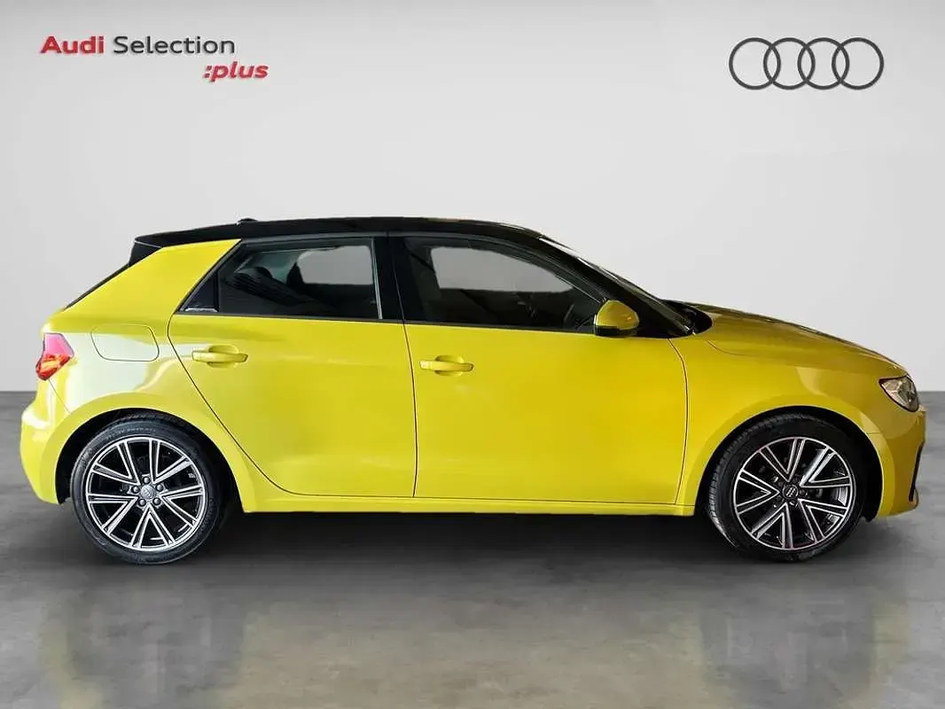 Usado Audi A1 Sportback Advanced Plus 95 CV (69 kW) 2020 Amarillo Utilitario