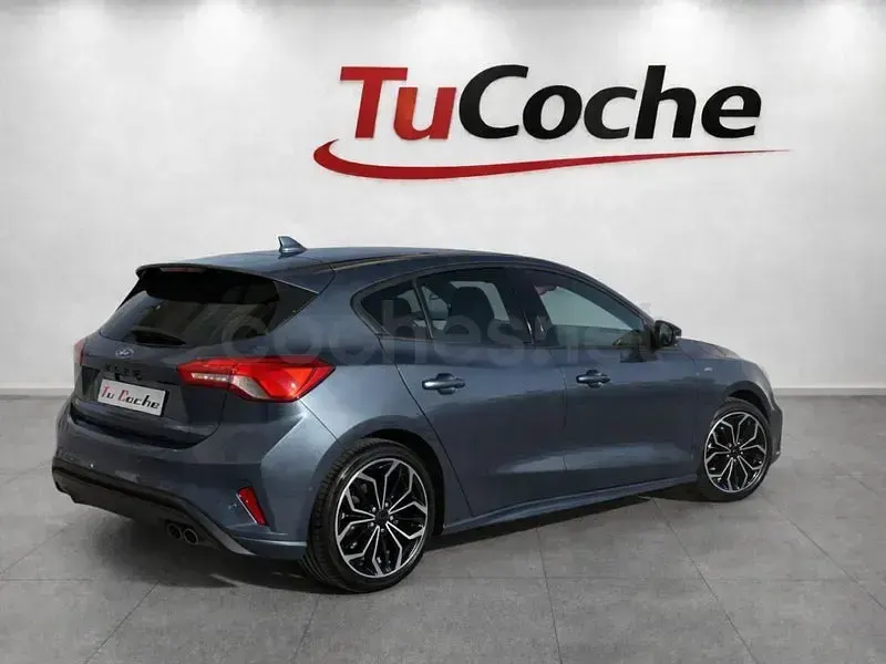 Usado Ford Focus ST-Line 125 CV (91 kW) 2021 Azul Berlina