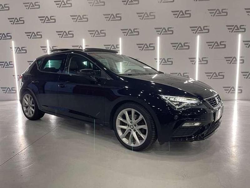 Usado Seat Leon ST FR 150 CV (110 kW) 2020 Negro Familiar