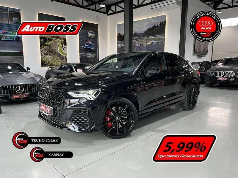 Negro Usado 2022 Audi RS Q3 Sportback Ambiente SUV | 54.900 € (Precio justo) - Imagen 1/3