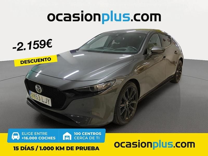Gris Usado 2020 Mazda 3 | 23.750 € (Caro) - Imagen 1/4