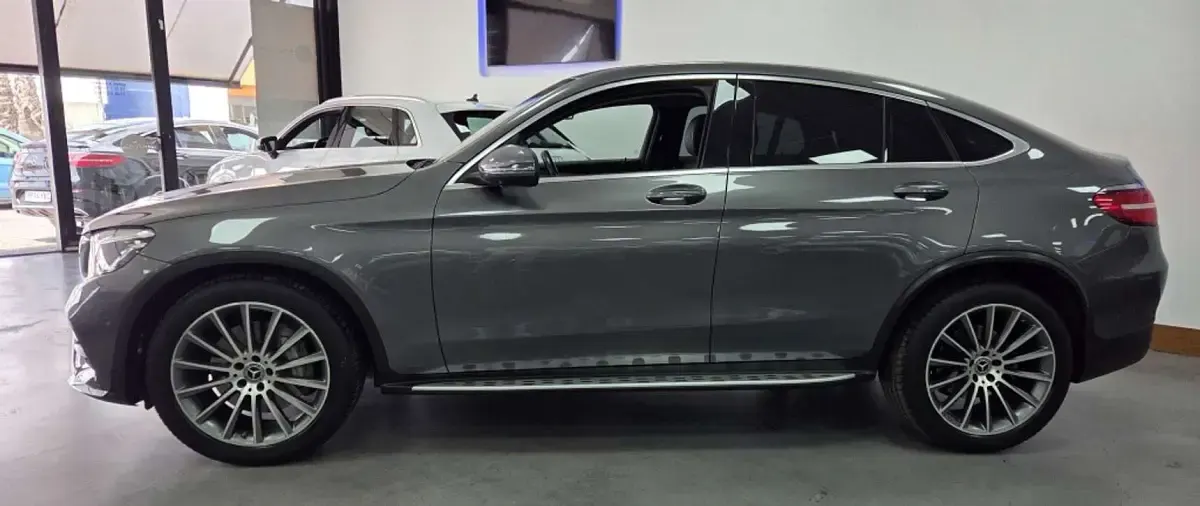 Usado Mercedes GLC220 170 CV (125 kW) 2018 Gris SUV