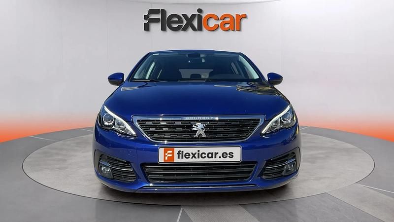 Usado Peugeot 308 Access 131 CV (96 kW) 2020 Azul Utilitario