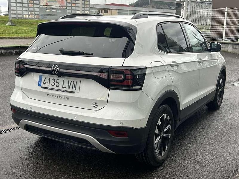 Usado VW T-Cross Advance 110 CV (80 kW) 2021 Blanco SUV