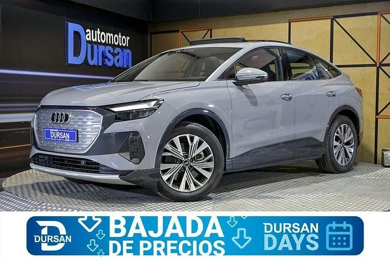 Gris Usado 2022 Audi Q4 e-tron Advanced Plus SUV | 37.990 € (Precio justo) - Imagen 1/4