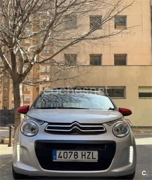 Usado Citroën C1 PureTech 82 CV (60 kW) 2014 Gris / plata Utilitario