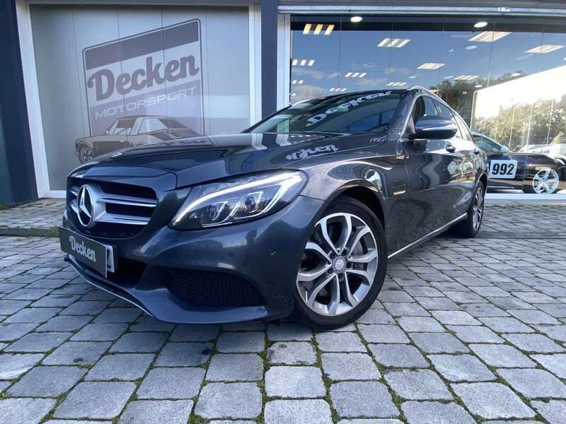 Gris Usado 2015 Mercedes C350e Familiar | 16.900 € (Precio justo) - Imagen 1/4