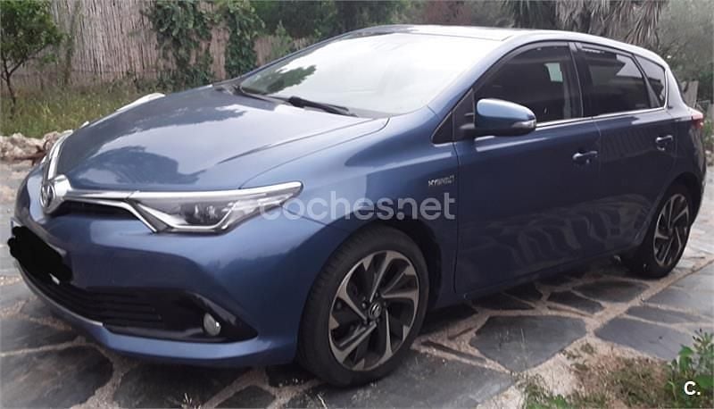 Azul Usado 2015 Toyota Auris Hybrid Berlina | 14.500 € (Un poco caro) - Imagen 1/4