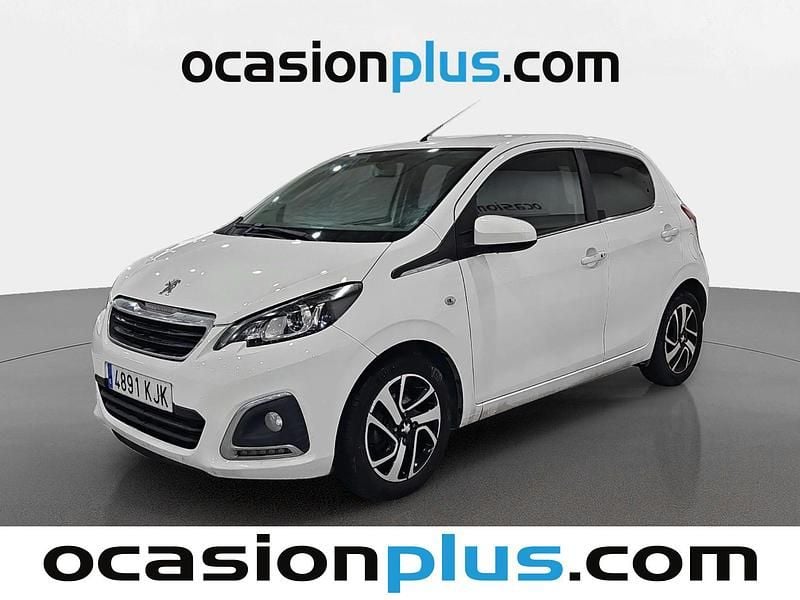 Blanco Usado 2018 Peugeot 108 Allure Utilitario | 9364 € (Precio justo) - Imagen 1/4