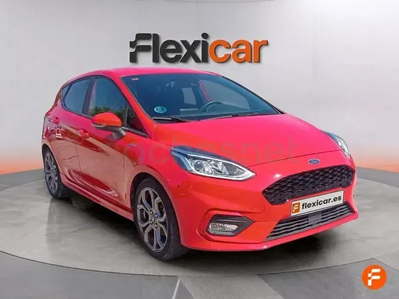 Usado Ford Fiesta ST-Line 125 CV (91 kW) 2021 Rojo Utilitario